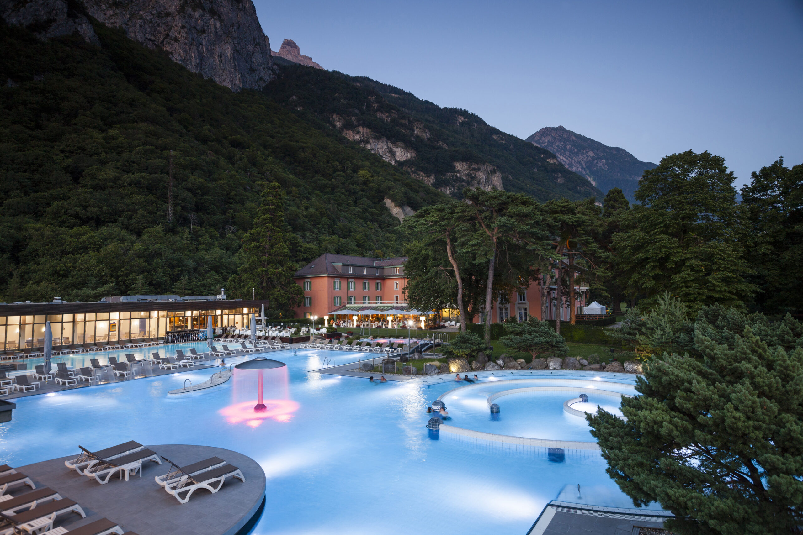 Les Bains de Lavey Bains thermaux