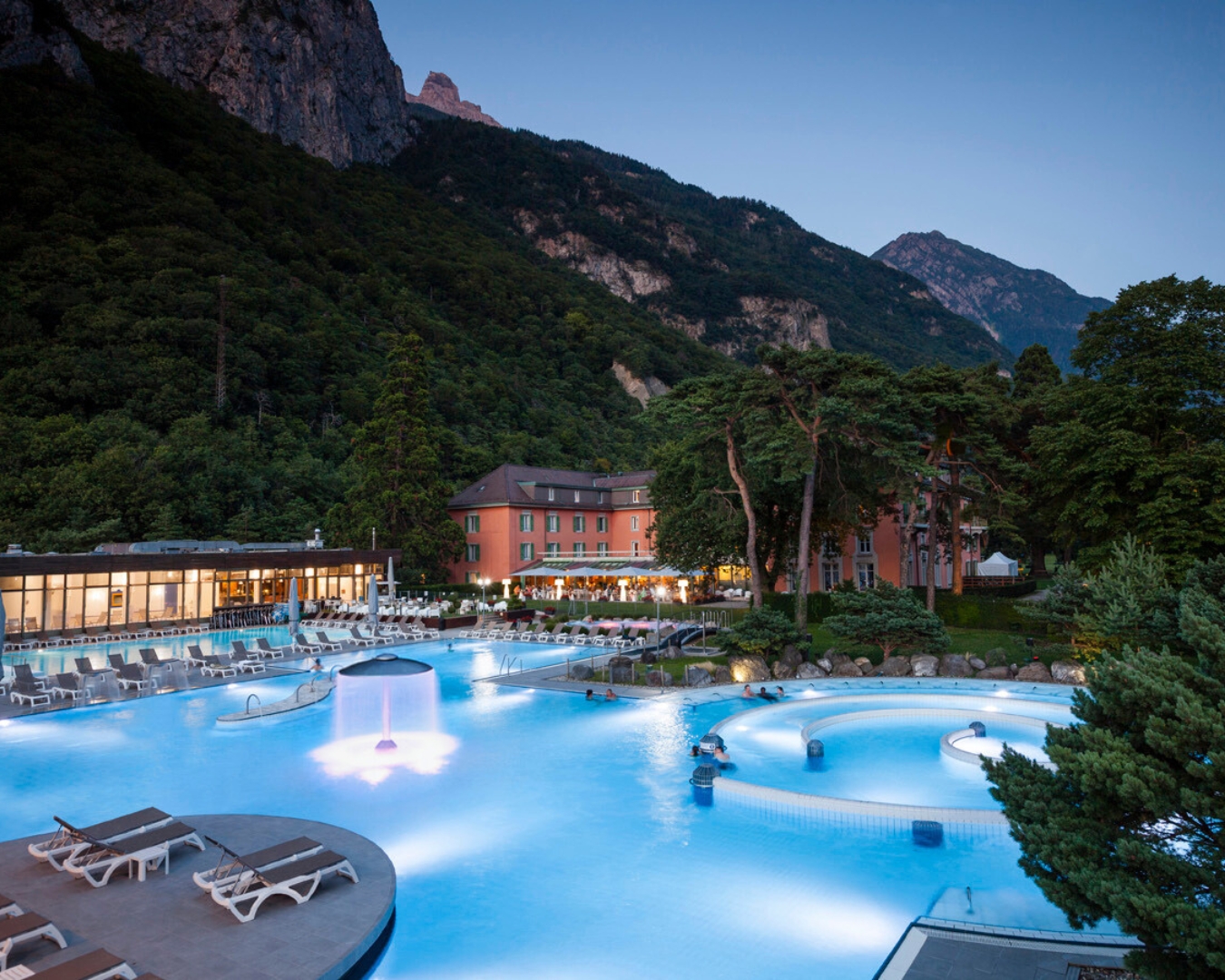Les Bains de Lavey Grand Hotel et Bains thermaux