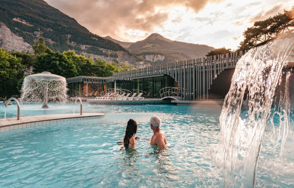 Thermal baths, spa & wellness in Switzerland | Les Bains de Lavey