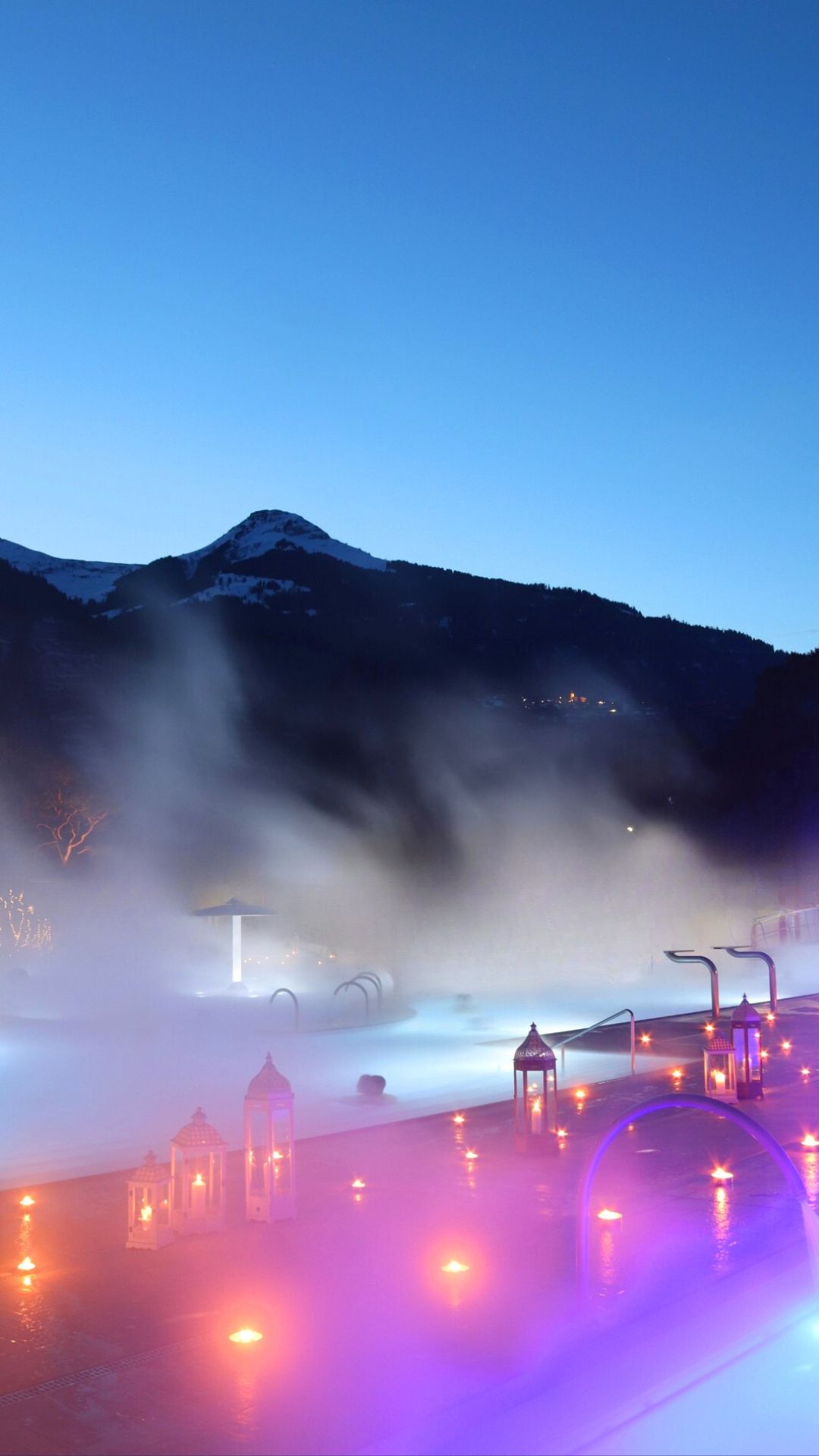 Baignades aux Chandelles Bains de Lavey