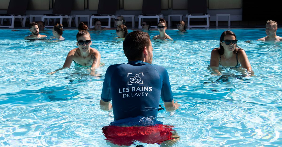 Aquabike Bains de Lavey
