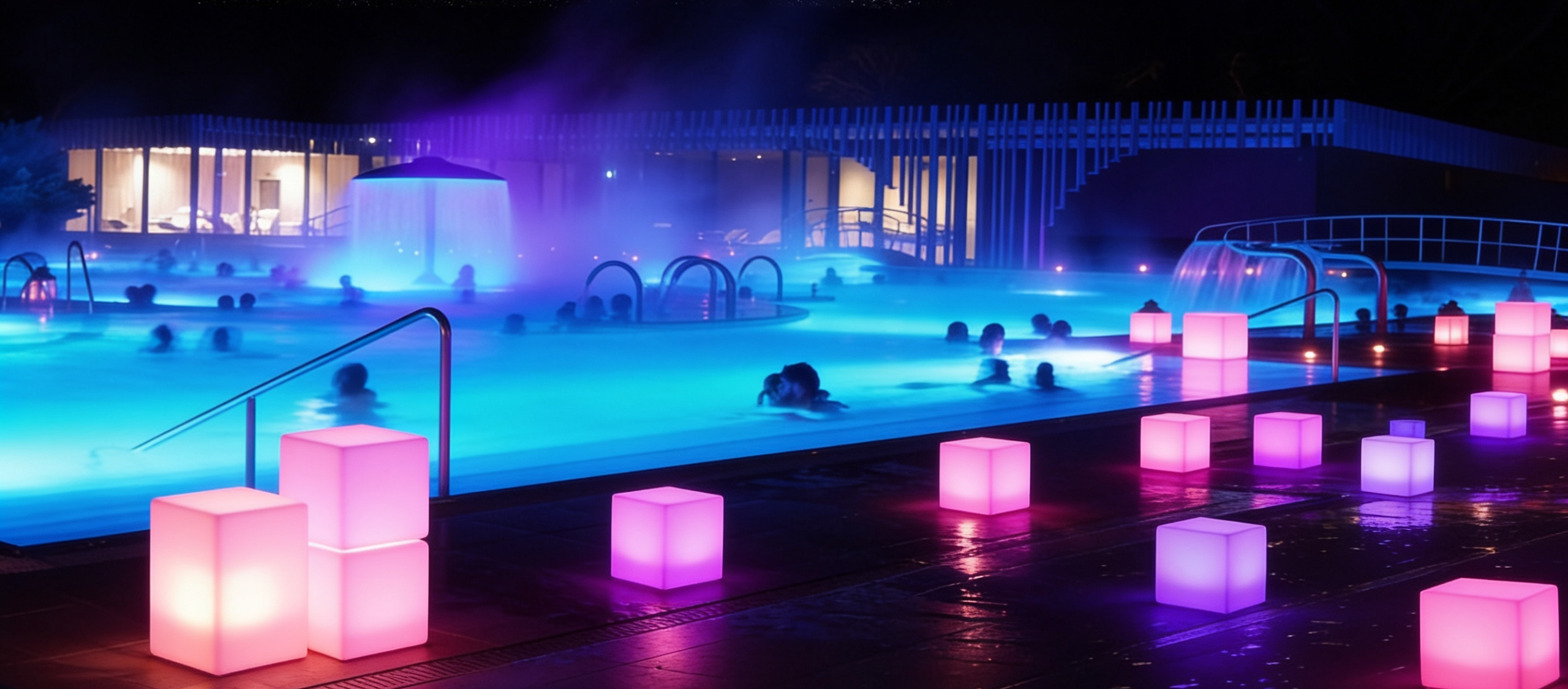 Baignades Nocturnes été Bains de Lavey 1